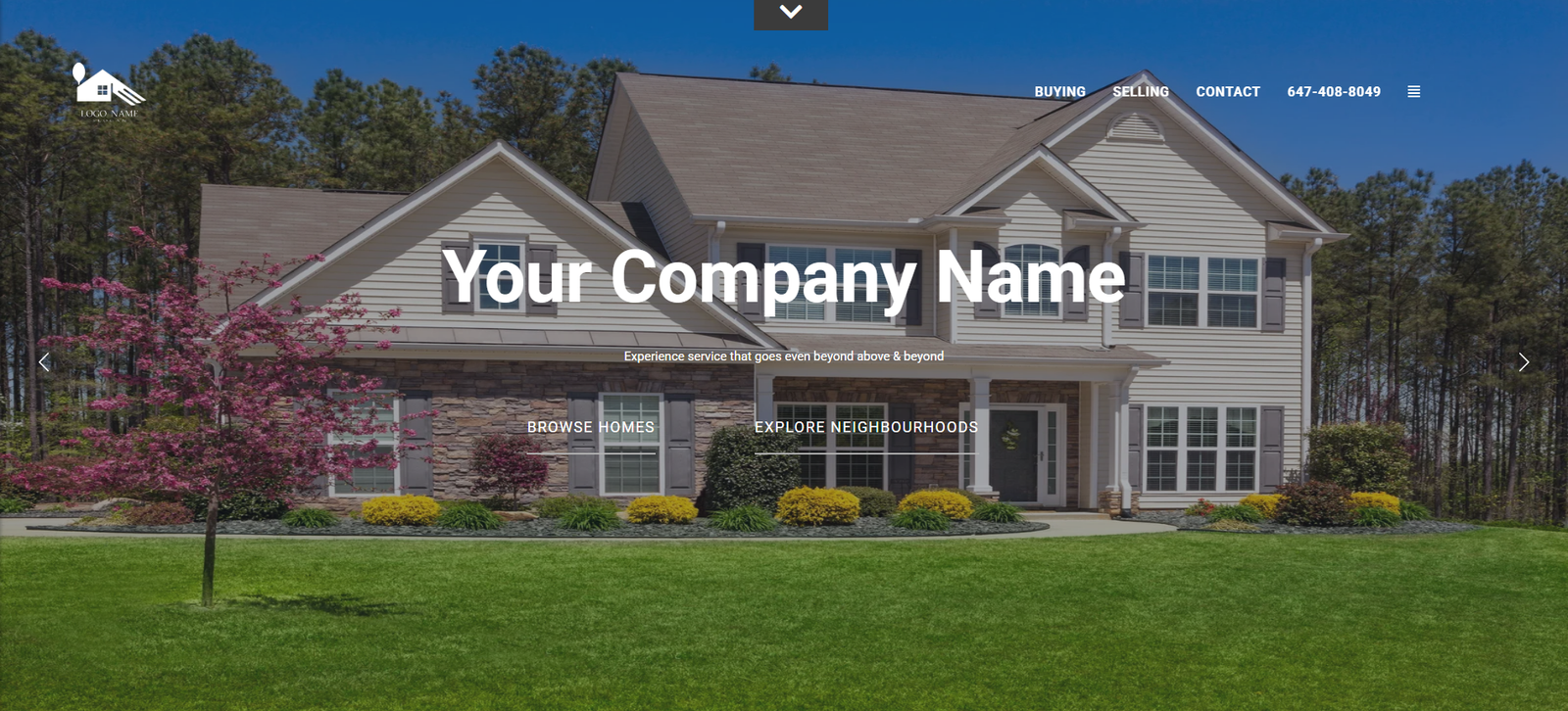 website designs for real estate agents toronto