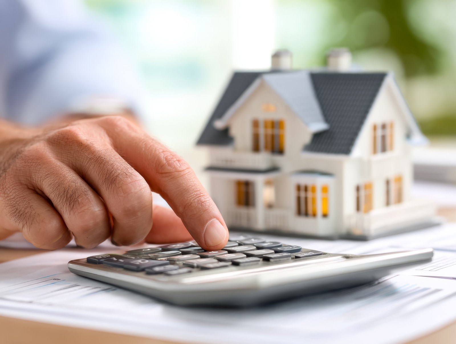 Home value estimator page on a real estate website