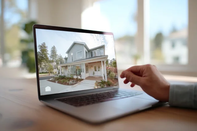 Real estate website with simple tips