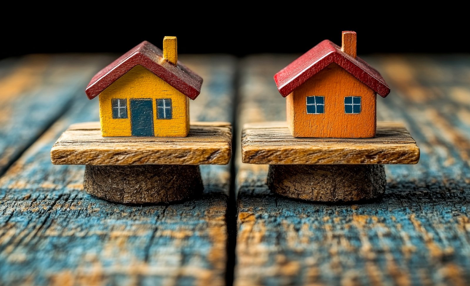 Realtor walking a skeptical seller through a comparative market analysis printout
